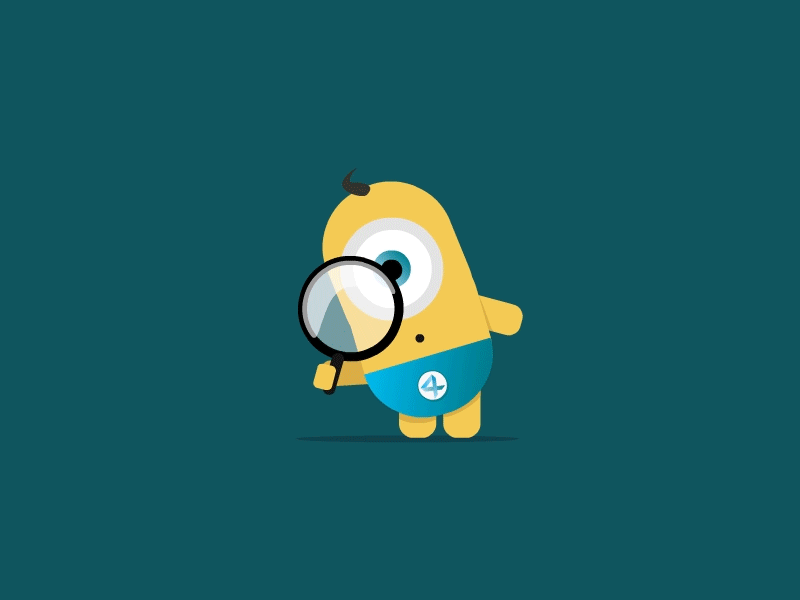 Looking for people... adobe animate animation flash flat minion