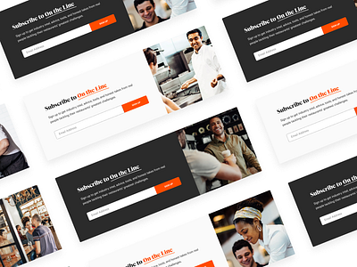 CTA design for On the Line blog blog cta blog design cta on the line toast web design webdesign website website design