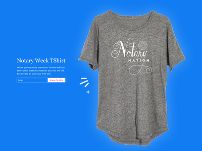 Notary Week Tshirt Design