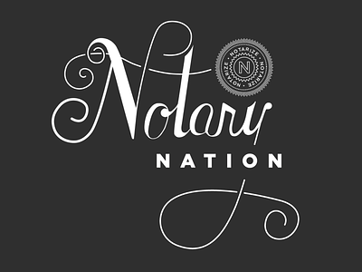Notary Nation Tshirt Design