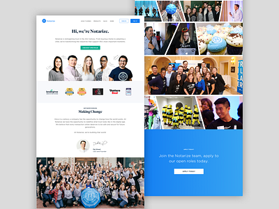 People Page landing page landing page concept people page web design website website concept