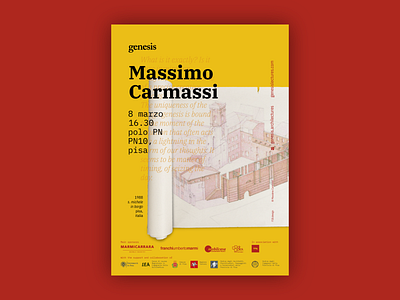 Genesis Lectures 2019 — Massimo Carmassi