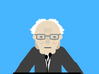 Bernie Sanders HUUGE bernie gif huge president sanders