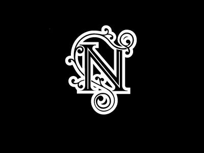N is for nature lettering type typography words