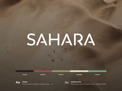 Sahara Cosmetic Branding app art clean design flat icon iconography illustration layout minimal minimalistic type typography web website
