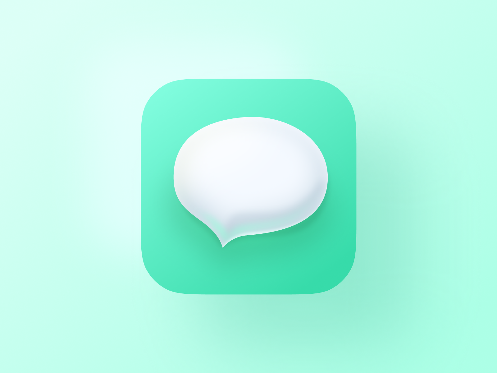 iMessage by Stian for unfold on Dribbble