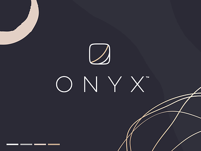 ONYX - Luxury Concept brand brand identity branding clean design illustration illustrator logo logotype minimal minimalistic typography web website