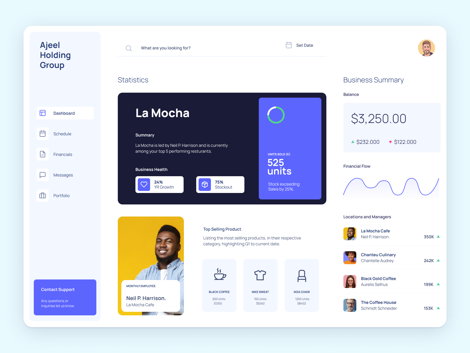 Dribbble - dashboard.png by Stian