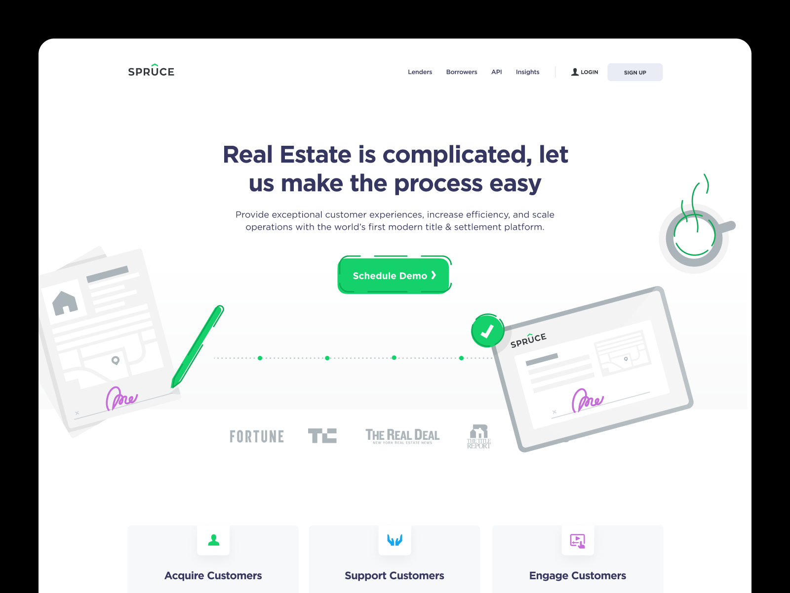 Spruce by Stian on Dribbble