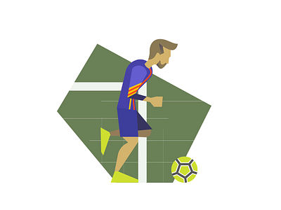 Messi animation football messi sport