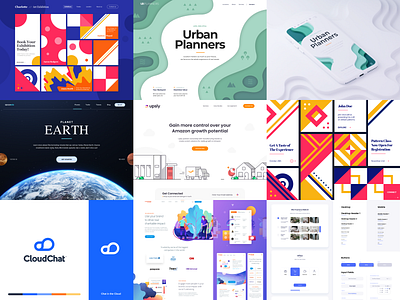 Top 9 of 2019 animation app brand branding design illustration landing logo minimal minimalistic typography ui ux web website website design white