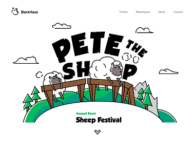 Pete, The Sheep.