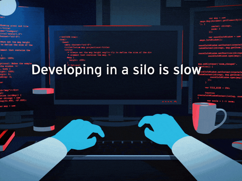 Developing in a Silo is Slow arms automation city developer enterprise hat it middleware red red hat