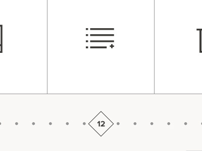 Pagination app bank icons iphone message minimal mobile pagination reading simple slider ui