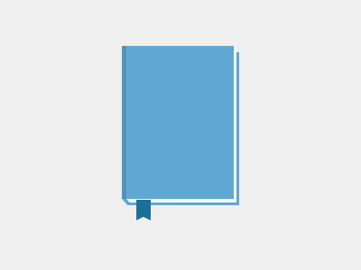 The Book blue book icon illustration ui user interface web website
