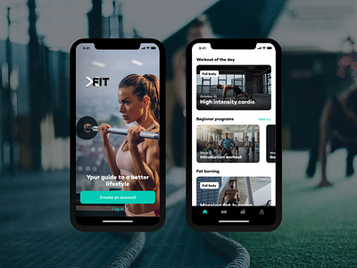 XFit Workout App app app design ios iosdesign iphone mobile app mobile app design mobileappdesign ui ux