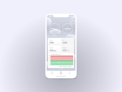 Erise App. Flying without fear animation app app design design flight flight app flightfear ios iosdesign iphone mobile app ui ux ux design