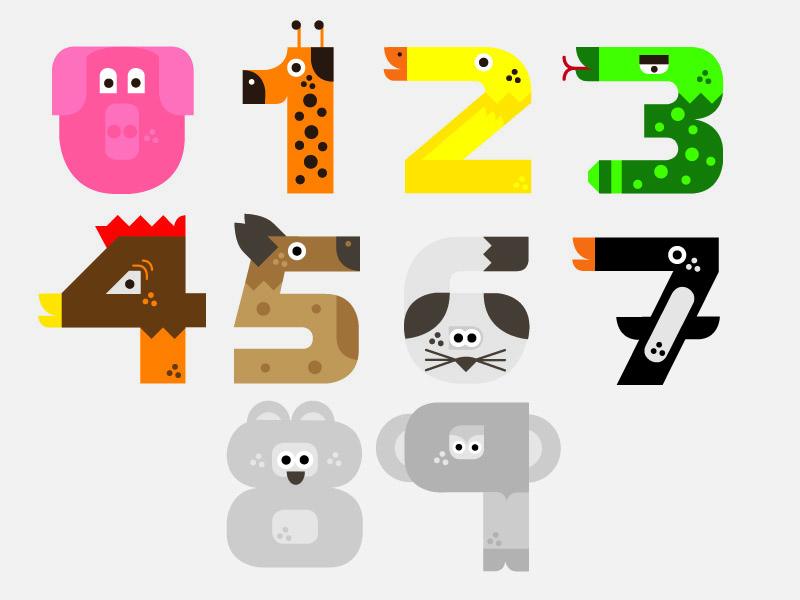 Numerología Animal by Comoon Lab on Dribbble