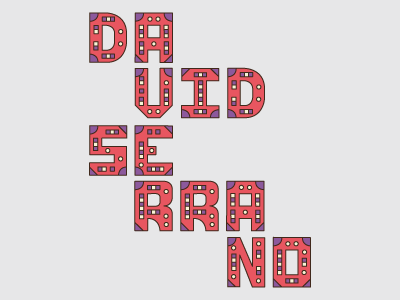 David Serrano design diseño illustration ilustración letters tipografía typography