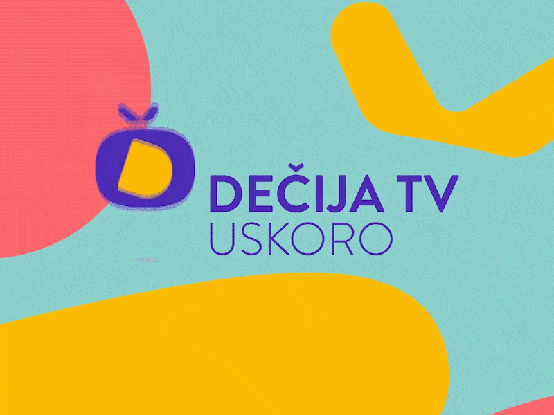 DecijaTV - Logo loop animated animation cartoon kid app kids loop television