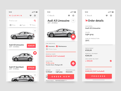 Car Leasing App