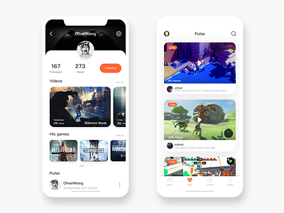 Uptap app design app game ios iphonex mobile ui video