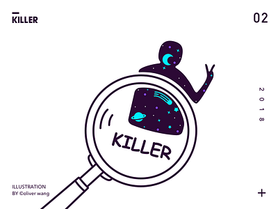 Killer 2018 design icon icons illustration killer man people vector