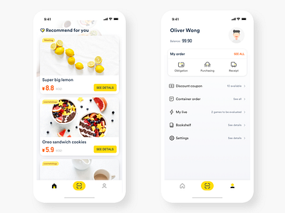 Food Delivery App. Restaurants