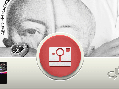Camera button button camera iphone photo polaroid vintage