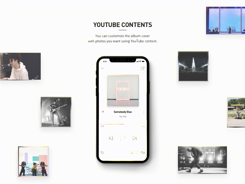 YouTube Music App Redesign Concept