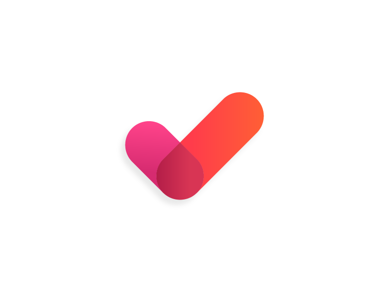 concept check logo by alex woodjohn on dribbble concept check logo by alex woodjohn on