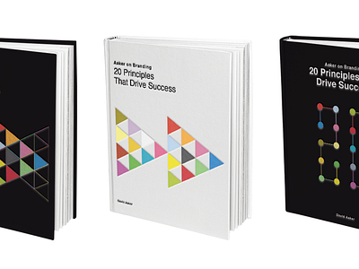 20 Principles That Drive Success, Concept Covers book cover mockup print