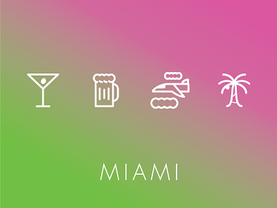 Miami icons miami