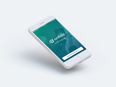 Splash screen for Onfido Demo App