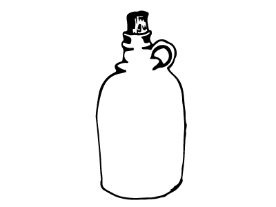 Jug illustration jug simple