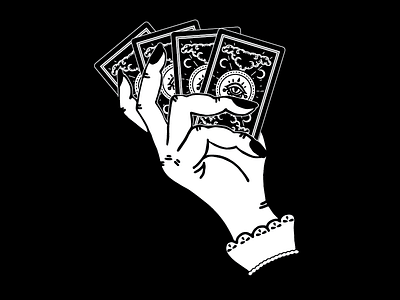 Cult Daze - Dealers of Death card cult daze dark evil illustration tarot card