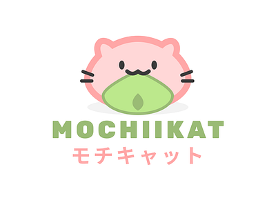 Mochiikat anime design icon illustration logo minimal typography ui ux vector