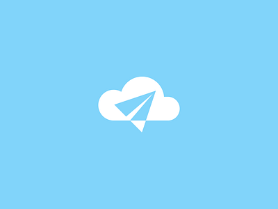 Airchat air airplane chat airplane logo application chat chat app chatting cloud cloud logo concept design flat icon logo minimal