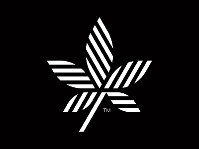 Herbal geometry herbal logo mark modern modernism symbol vintage