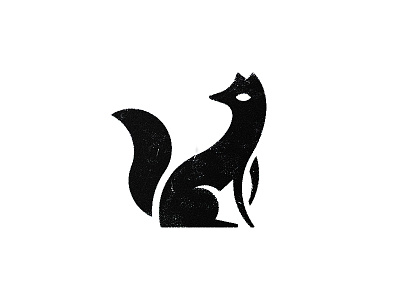 Fox mark animal fox logo mark symbol