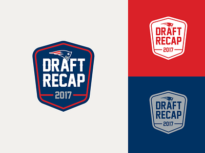 2017 PATRIOTS DRAFT LOGO SET // DRAFT RECAP