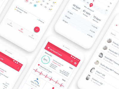 My Heart Check by Felipe Almeida case experience fevialmeida heart myheartcheck pacemaker rate startupmydesign study user ux ux design