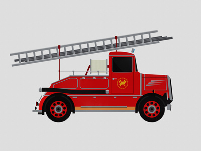 Fire Engine illustration
