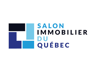 Salon Immobilier du Qu bec branding design designer logo typo typography vector