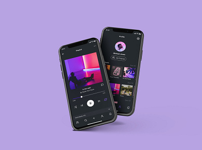Music App Concept concept app dailyui music app ui ui design