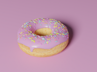 Donut 3d 3d art 3ddesign blender blender3d blender3dart blenderart