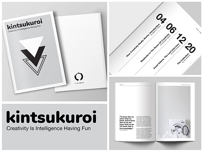 Kintsukuroi - editorial design