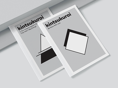 Kintsukuroi - editorial design editorial editorial design geometry magazine cover magazine cover design magazine design minimalism philosophy vector illustration