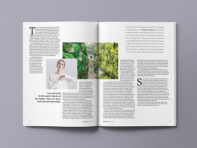 Up North - editorial design article design branding creative direction double page double page spread editorial editorial design editorial layout eileen fisher grid hygge layout magazine magazine design minimalism no more waste playful print print design
