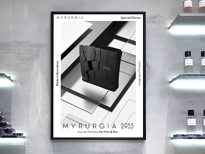 Myrurgia - luxury perfume poster